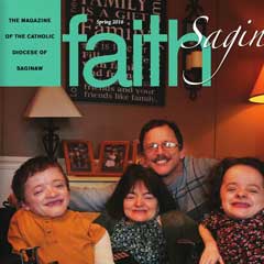 Front cover of the Spring 2016 issue of Faith Magazine: Saginaw
