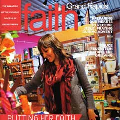 Front cover of the December 2015 issue of Faith Magazine: Grand Rapids