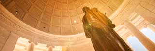 Inside the Thomas Jefferson Memorial