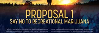 Front cover of Proposal 1: Say No to Recreational Marijuana