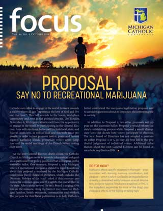 Front cover of Proposal 1: Say No to Recreational Marijuana