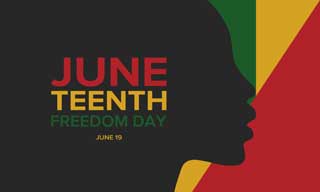 Juneteenth: Freedom Day. June 19.