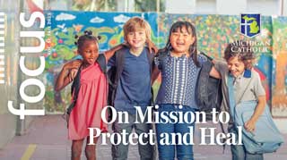 Front cover of MCC’s Focus publication, “On Mission to Protect and Heal”