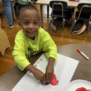 Student at St. Charles Borromeo Catholic School in Coldwater. Photo provided by school.