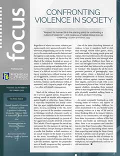 reducing violence in society essay