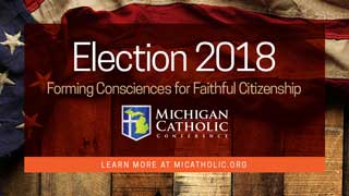 Election 2018: Forming Consciences for Faithful Citizenship. Learn more at micatholic.org