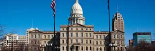The Michigan State Capitol building