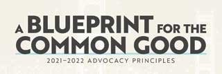 Front cover of MCC's Focus publication, “A Blueprint for the Common Good”