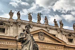 St. Peter's Basilica in the Vatican, Italy