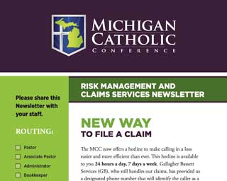 Front cover of MCC’s Summer 2023 Risk Management and Claims Services Newsletter