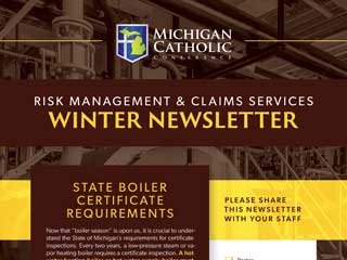 Front cover of MCC’s Winter 2024 Risk Management and Claims Services Newsletter